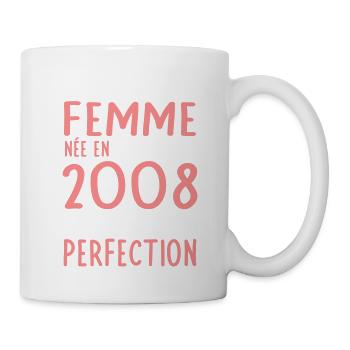 18th birthday - Born in March 2008 - Mug - white - Right
