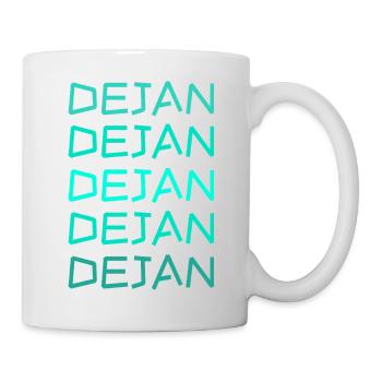 Jeune Dejan - Mug blanc - blanc - Droite