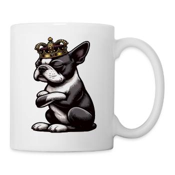 Boston Terrier Boston Terrier Owner Bostie - Mug - white - Right