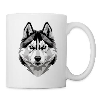 Husky Dogs Lover Dog Love Siberian Huskies - Mug - white - Right