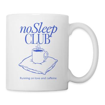 noSleep CLUB Coffee Night Design - Mug - white - Right