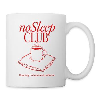 noSleep CLUB Coffee Club Illustration - Mug - white - Right