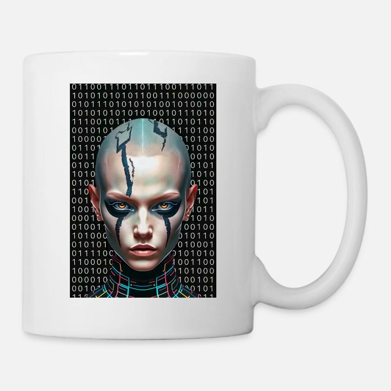 Steampunk Girl 10 Advanced - Mug - white