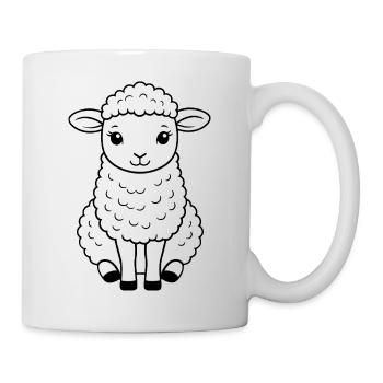 Sheep Costume Shepherd Cute Sheep - Mug - white - Right