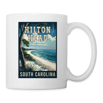 Discover the Charm of Hilton Head in South Carolin - Mug - white - Right