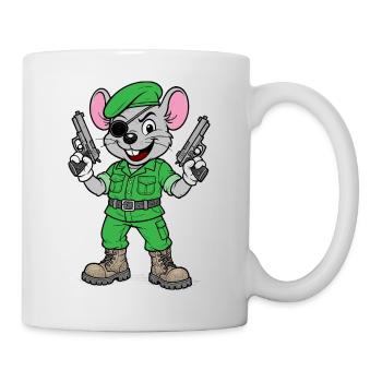 Armed Mouse Ranger - Mug - white - Right