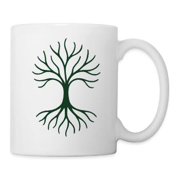 Arbre de Vie - Gaïa - Mug blanc - blanc - Droite