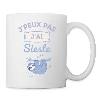 Faultiers süßes Nickerchen - Tasse - Weiß - Rechts