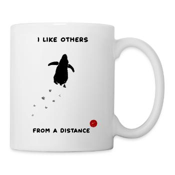 I like others. From a distance - Tasse - Weiß - Rechts