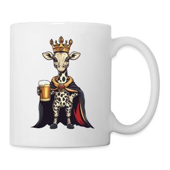 Giraffe Beer King - Mug - white - Right