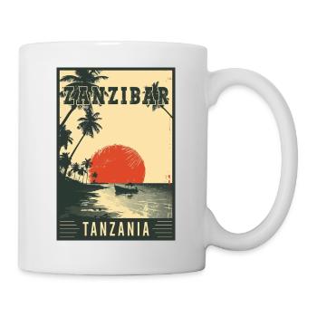 Discover Tropical Zanzibar in Tanzania - Mug - white - Right