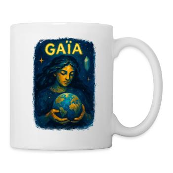 Gaïa - Mère Nature - Arbre de Vie - Mug blanc - blanc - Droite