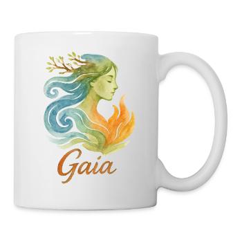 Gaïa - Mère Nature - Arbre de Vie - Mug blanc - blanc - Droite