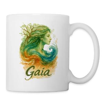 Gaïa - Mère Nature - Arbre de Vie - Mug blanc - blanc - Droite