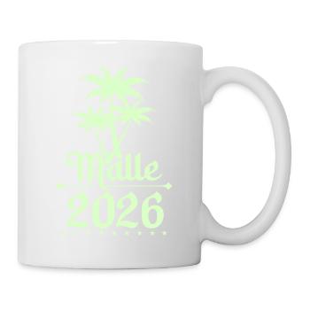 Malle Palmen 2026  - Tasse - Weiß - Rechts