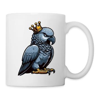 African grey parrot parrot owner parrot keeper - Mug - white - Right