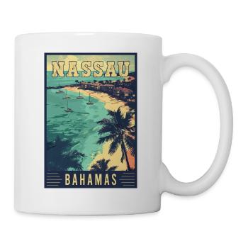 Explore Bahamas and Nassau - Tropical Paradise - Mug - white - Right