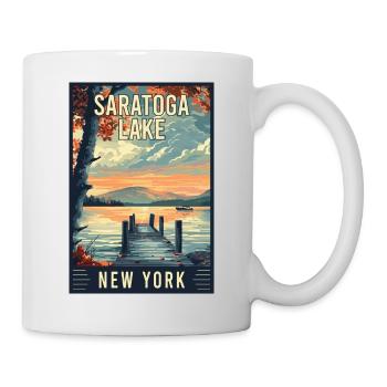 Experience Saratoga Lake In New York State - Mug - white - Right