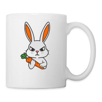 QW_NAC_SZARY_Z_BIALYM_NAPISEM - Mug blanc - blanc - Droite