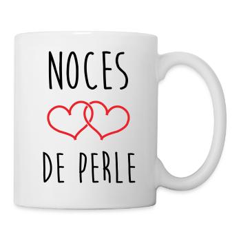 Pearl Wedding 30 Years - Mug - white - Right