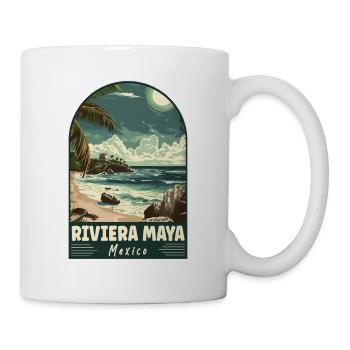 Explore Paradise In Riviera Maya - Mexico - Mug - white - Right