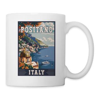 Experience Positano Italian Mediterranean Paradise - Mug - white - Right