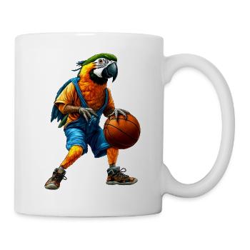 Parrot Basketball Bird - Mug - white - Right