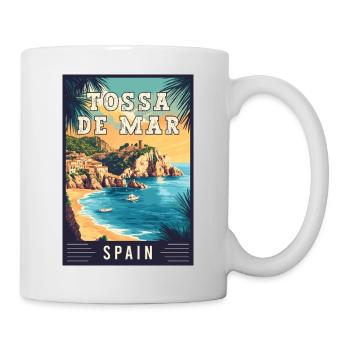 Explore Captivating Tossa de Mar in Spain - Mug - white - Right