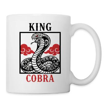 Emblème Royal King Cobra - Mug blanc - blanc - Droite