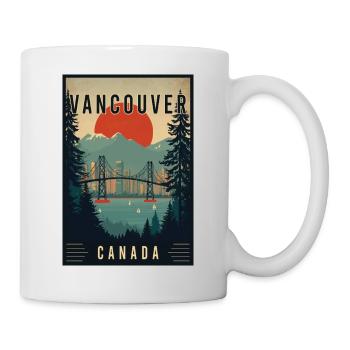 Experience Pacific Northwest City Vancouver Canada - Mug - white - Right