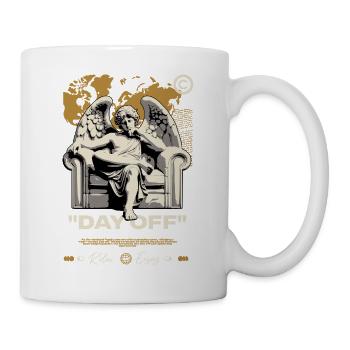Day Off Angel on Throne - Mug - white - Right