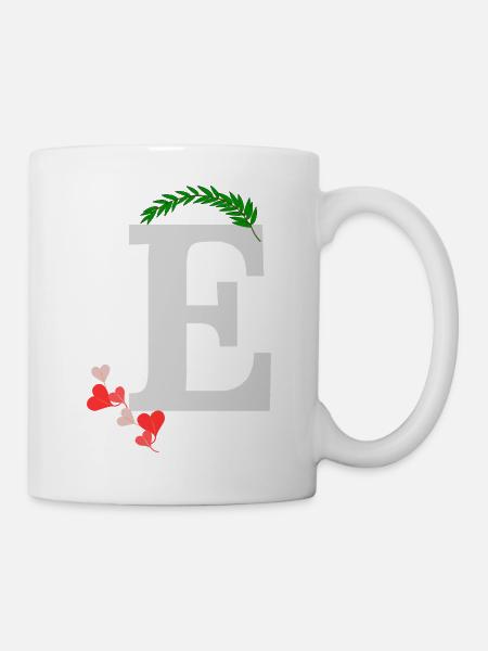 E - Tasse - Weiß