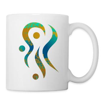 Yoga design_14 - Mug - white - Right