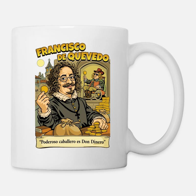 Francisco de Quevedo - Mug - white