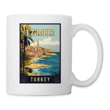Discover Beauty of Izmir in Turkey - Mug - white - Right
