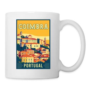 Discover Timeless Coimbra in Portugal - Mug - white - Right