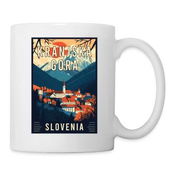 Discover Alpine Beauty Kranjska Gora in Slovenia - Mug - white - Right