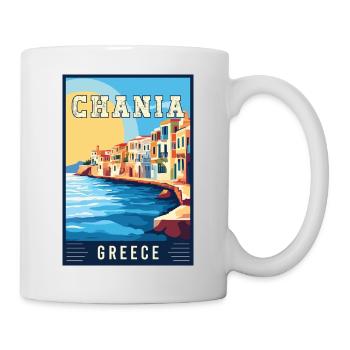 Discover Stunning Chania in Greece - Mug - white - Right