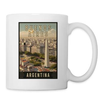 Explore Colorful City of Buenos Aires in Argentina - Mug - white - Right
