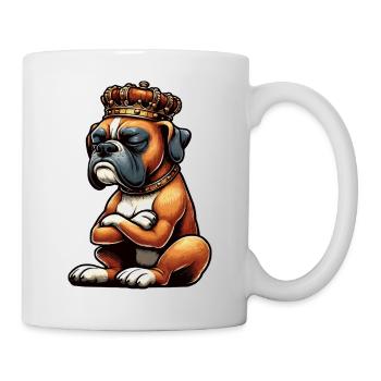 Boxer Boxer Porte-boxeurs Boxer Chien Boxer Propriétaire de boxer Fan boxer - Mug blanc - blanc - Droite