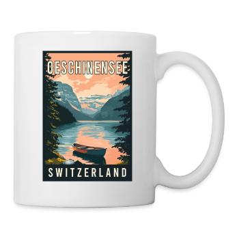 Explore Alpine Gem Oeschinensee in Switzerland - Mug - white - Right
