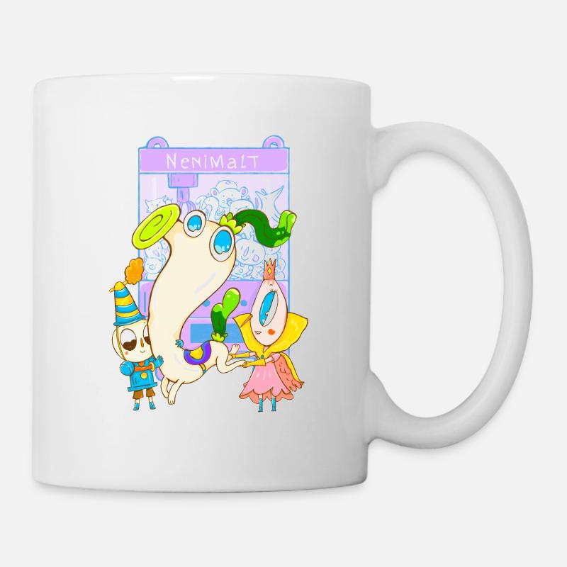 Peluche Cheval Oignon - Mug blanc - blanc