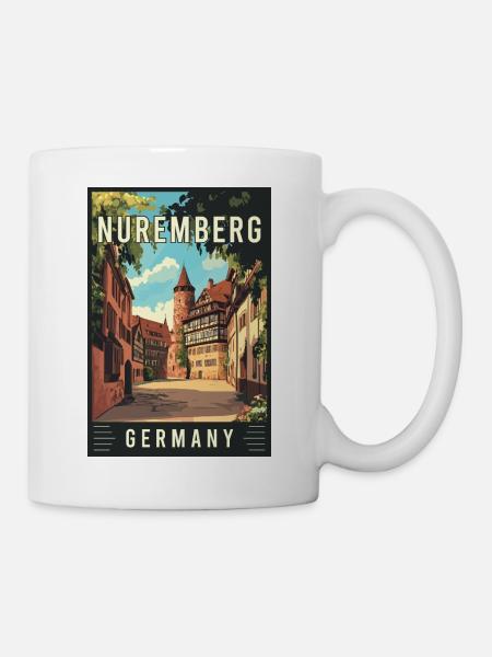 Experience Stunning Historic Nuremberg in Germany - Mug - white