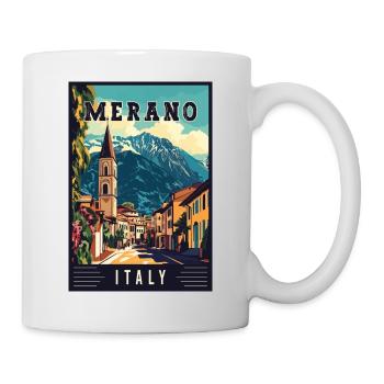 Explore Breathtaking Merano in Italy - Mug - white - Right