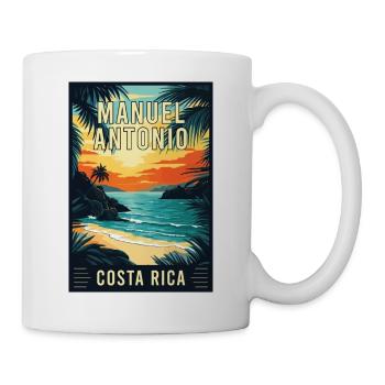 Discover Tropical Manuel Antonio in Costa Rica - Mug - white - Right