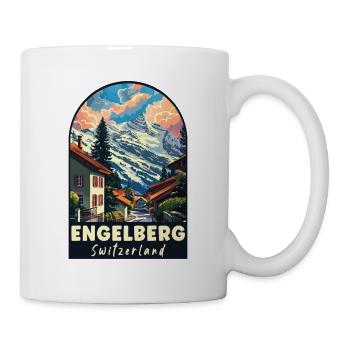 Explore Alpine Engelberg in Switzerland - Mug - white - Right