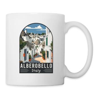 Discover Alberobello's Trulli Magic in Italy - Mug - white - Right