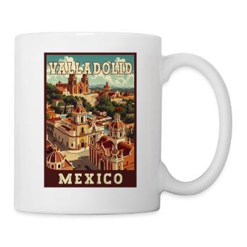 Explore Tropical View of Valladolid In Mexico - Mug - white - Right