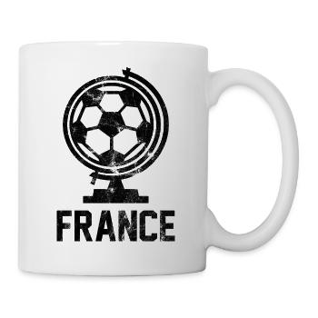 France Fussball  - Tasse - Weiß - Rechts
