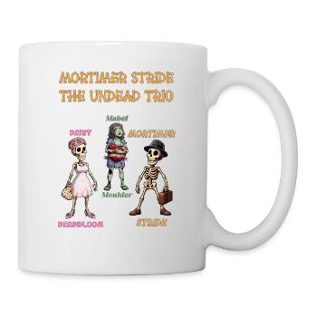 Mortimer Stride - The Undead Trio Animation Series - Tasse - Weiß - Rechts